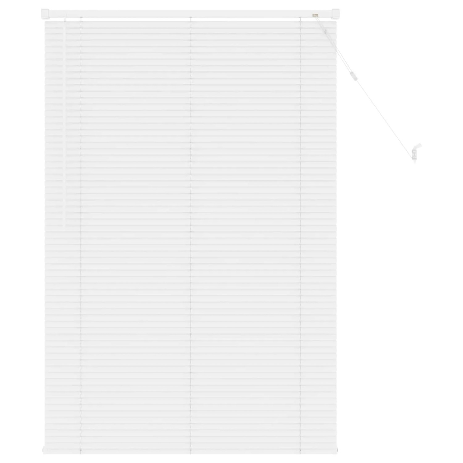 vidaXL Venetianer Jalousie Weiß 150 x 90 cm PVC 42003711