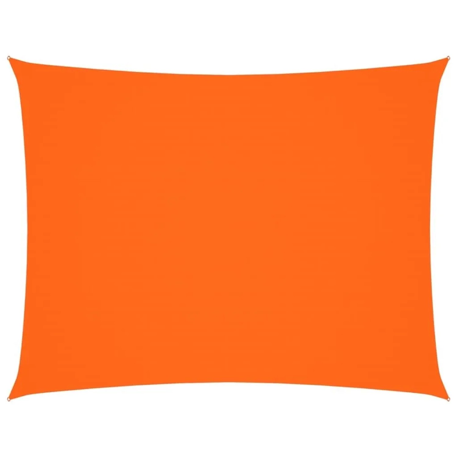 Furnicato Sonnensegel Oxford Gewebe Rechteckig 3 5x4 5 M Orange