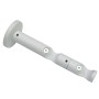 Schöner Wohnen Wandhalter Leon, 2-läufig, für Gardinenstangen Ø 20 mm, weiß-matt.