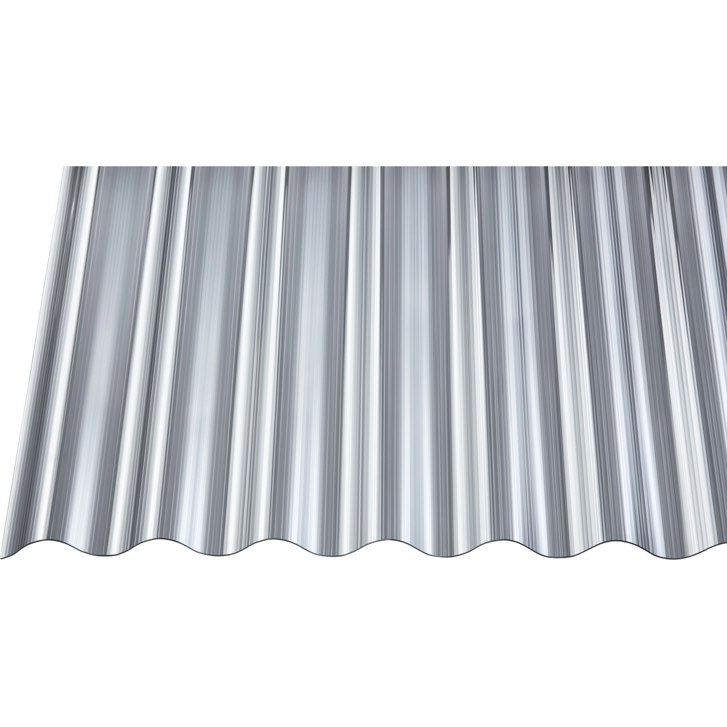 PC Wellplatte Sinus 76/18 gerillt Anthrazit 1,4 mm 3500 mm x 900 mm