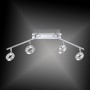 Paul Neuhaus Sileda LED-Spot, 4-flammig, Aluminium matt, Deckenleuchte.