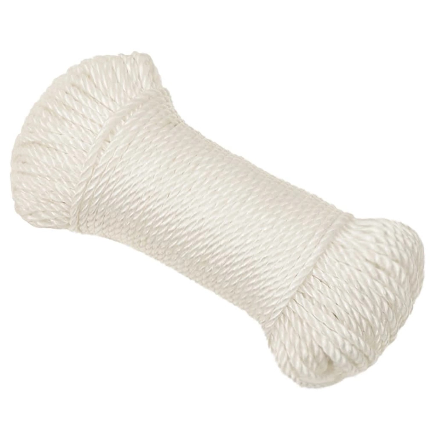 vidaXL Arbeitsseil Weiß 3 mm 50 m Polypropylen 153036