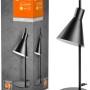 Schwarze Ledvance LED-Tischleuchte Decor Tokio, 44 cm hoch, für Wohn- und Schlafzimmer.