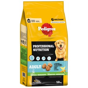 Pedigree Hunde-Trockenfutter Professional Adult Geflügel, 12kg Sack.