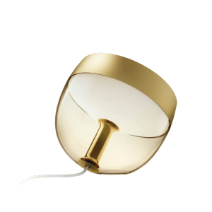 Philips Hue Iris Tischleuchte in Gold: Smart LED mit Farbwechsel für stimmungsvolles Licht.