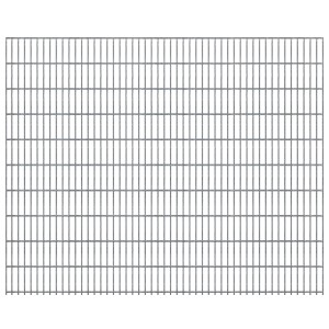 Doppelstabmatte 6/5/6 mm, verzinkt, 250x203 cm, für Gartenzaun