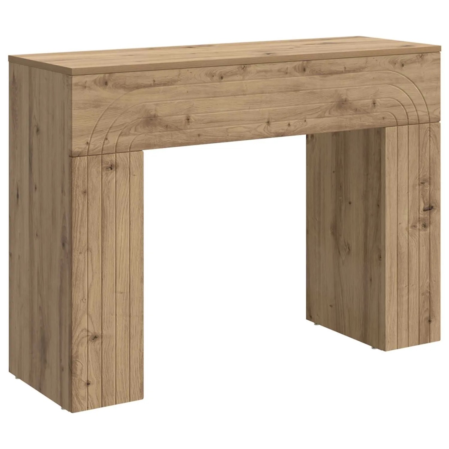 vidaXL Couchtisch Artisan-Eiche 102 x 35 x 75 cm Holzwerkstoff 899935