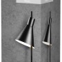 Ledvance LED-Tischleuchte Decor Tokio, schwarz, 44 cm. Elegante Lampe im japanischen Design.