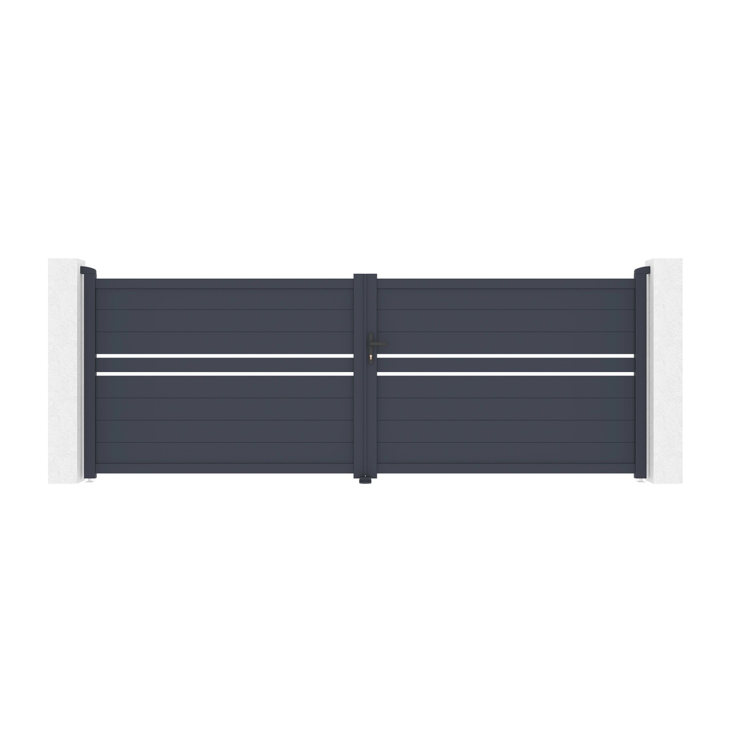 Casanoov Flügeltor 4M Cimone H 140Cm Aluminium & Hicker B200 Motorisierung günstig online kaufen