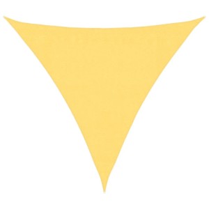 vidaXL Sonnensegel HDPE Dreieckig 3,6x3,6x3,6 m Beige 42285