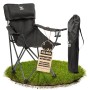 BigDean Luxus Campingstuhl Faltbar Extra Groß 150 KG Belastbar Stabil Und Bequem_8