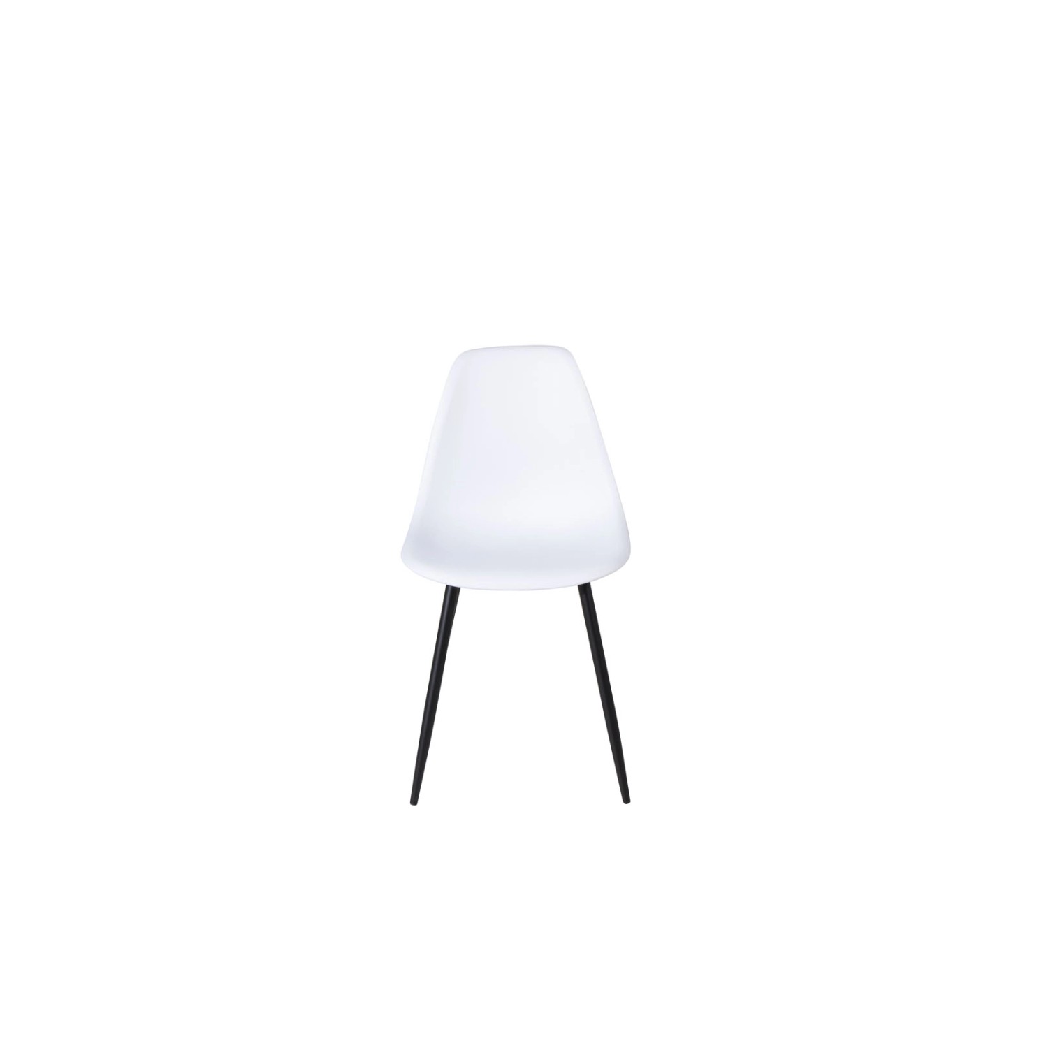 ebuy24 Polar Esszimmerstuhl Schalenstuhl Weiß