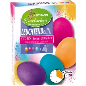 Brauns-Heitmann Eierfarben Leuchtend, 4 Farben für strahlende Ostereier.
