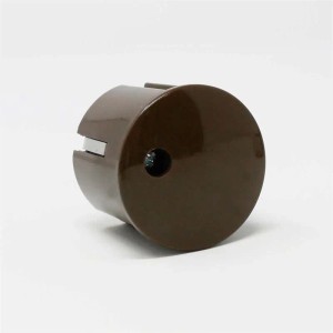 world-trading-net Winkel-Stecker Braun mit Schutzkontakt 250V 16A