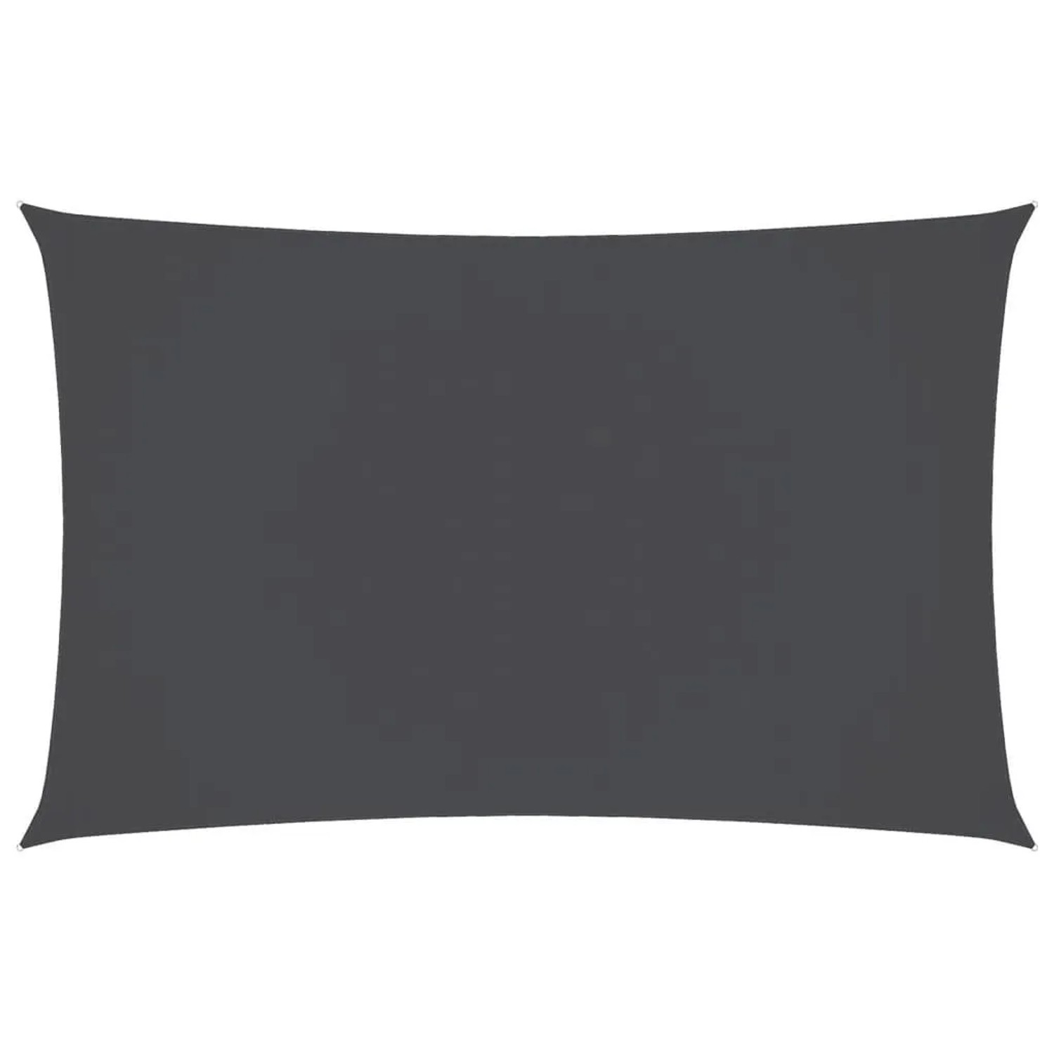 Furnicato Sonnensegel Oxford-gewebe Rechteckig 3x6 M Anthrazit