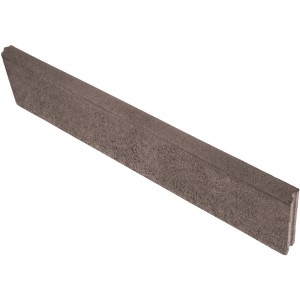 Randstein Anthrazit, 50x25x5 cm, aus Beton für Beet- und Wegeeinfassung.