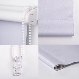 Jet-Line Indoor Rollo Weiss Blickdicht 150 x 85 cm