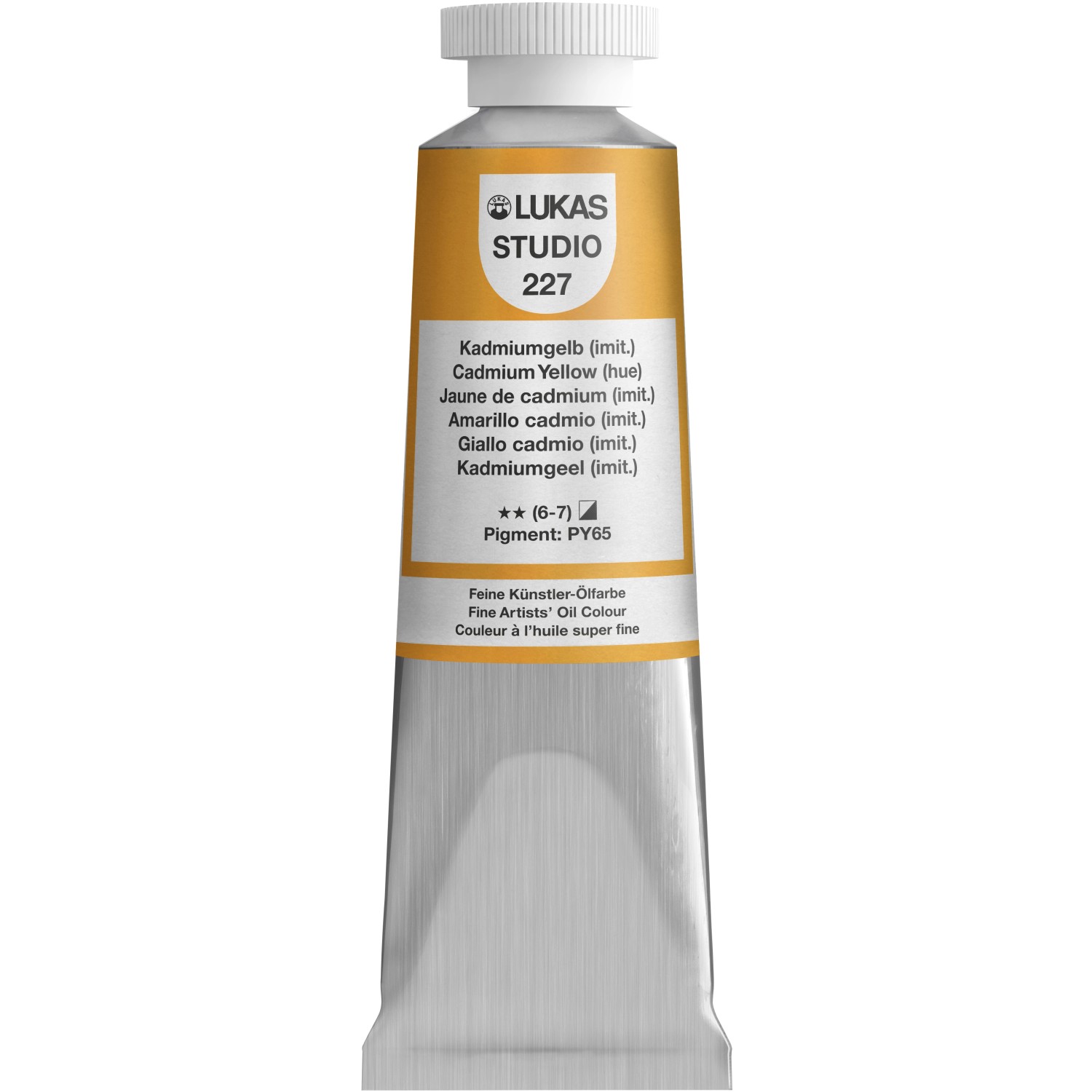 Lukas Studio Ölfarbe 37 ml Premium-Qualität Kadmiumgelb (imit.)