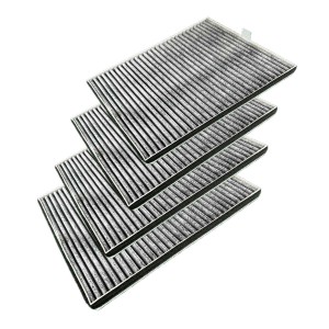 AIR2GO Aktivkohlefilter für Miele Dunstabzugshauben, 4er-Set.