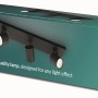 Verpackung der schwarzen Philips LED-Spot myLiving Runner mit 3 Leuchten.