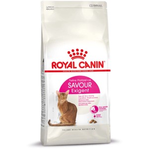 Royal Canin Savour Exigent Katzenfutter, 400g Packung für wählerische Katzen.
