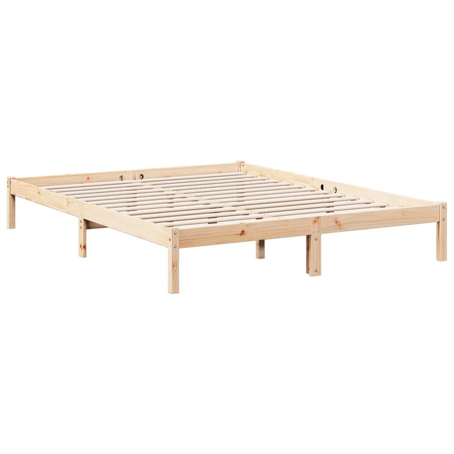 vidaXL Massivholzbett Extra Lang ohne Matratze 160x210 Kiefernholz 852408 günstig online kaufen