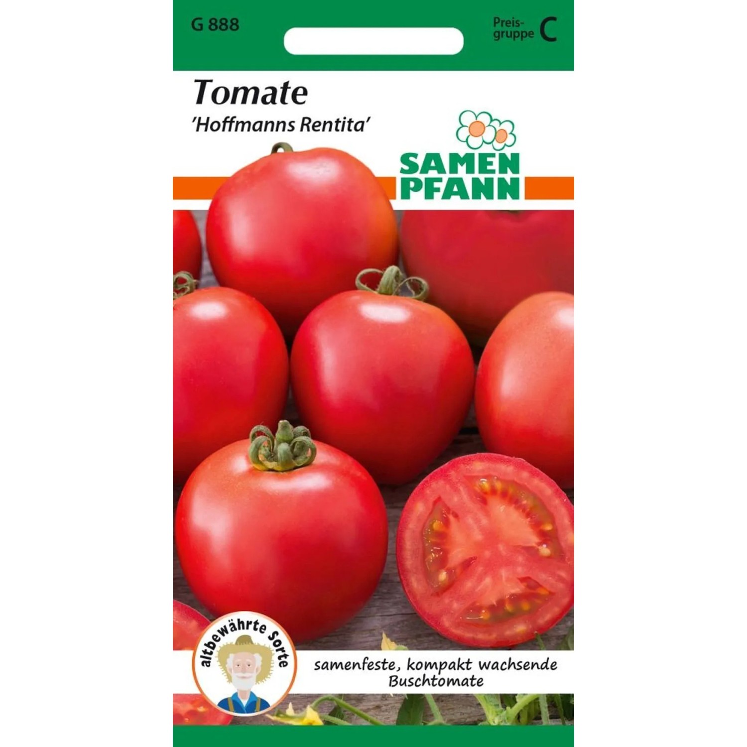 SAMEN PFANN Buschtomate Hoffmanns Rentita