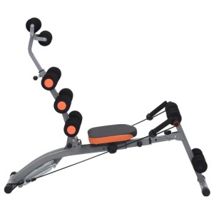vidaXL Bauchtrainer in L-Form mit Elastischen Bändern 92478