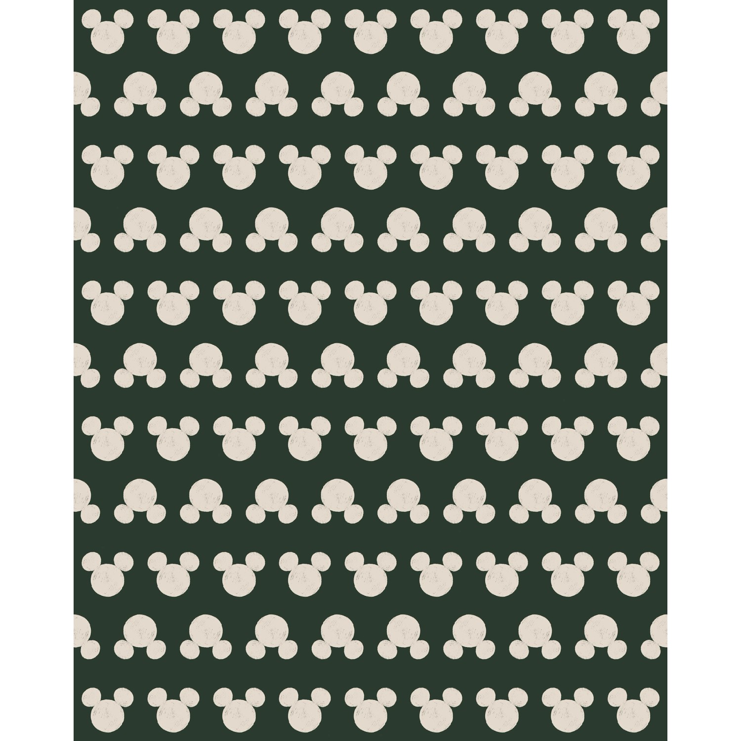 Komar Vlies Fototapete Disney Mickey Mouse Green Heads Rosa-Grün günstig online kaufen