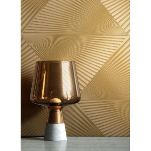 Newroom Vliestapete Aristeo Gold Grafik Modern Strukturiert FSC®