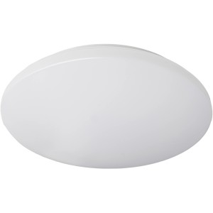Weiße, runde Deckenleuchte, 12W, 1200lm, 4000K, IP44, Durchmesser 27cm.