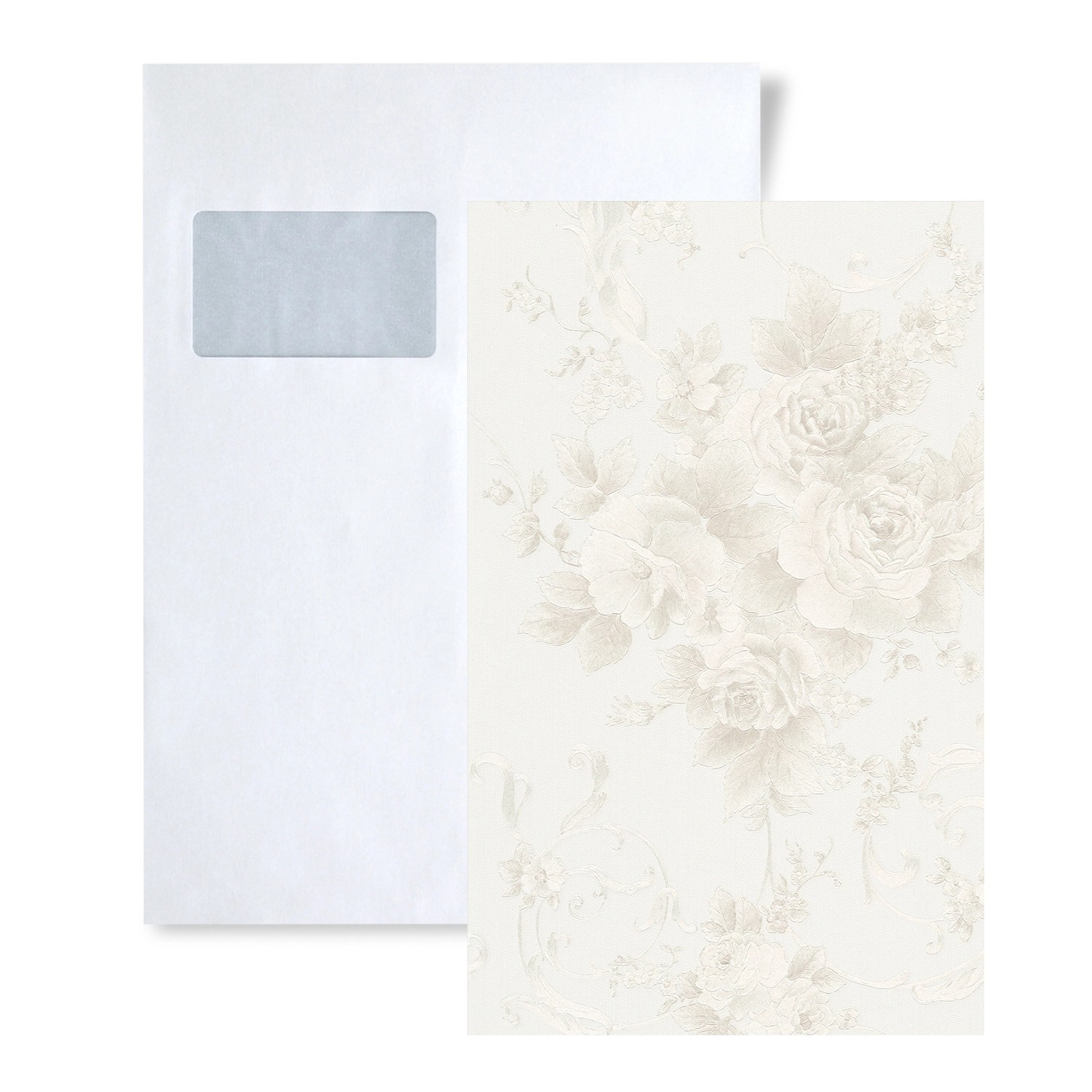 PROFHOME 1 MUSTERSTÜCK S-306472-GU DIN A4 MUSTER der Floral Tapete günstig online kaufen