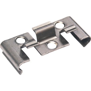 Kovalex Montageclip aus Edelstahl, 25er Set für Terrassendielen.