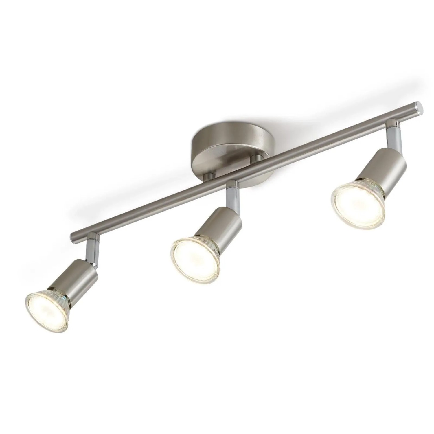 NETTLIFE Deckenstrahler aus Metal L40Silber