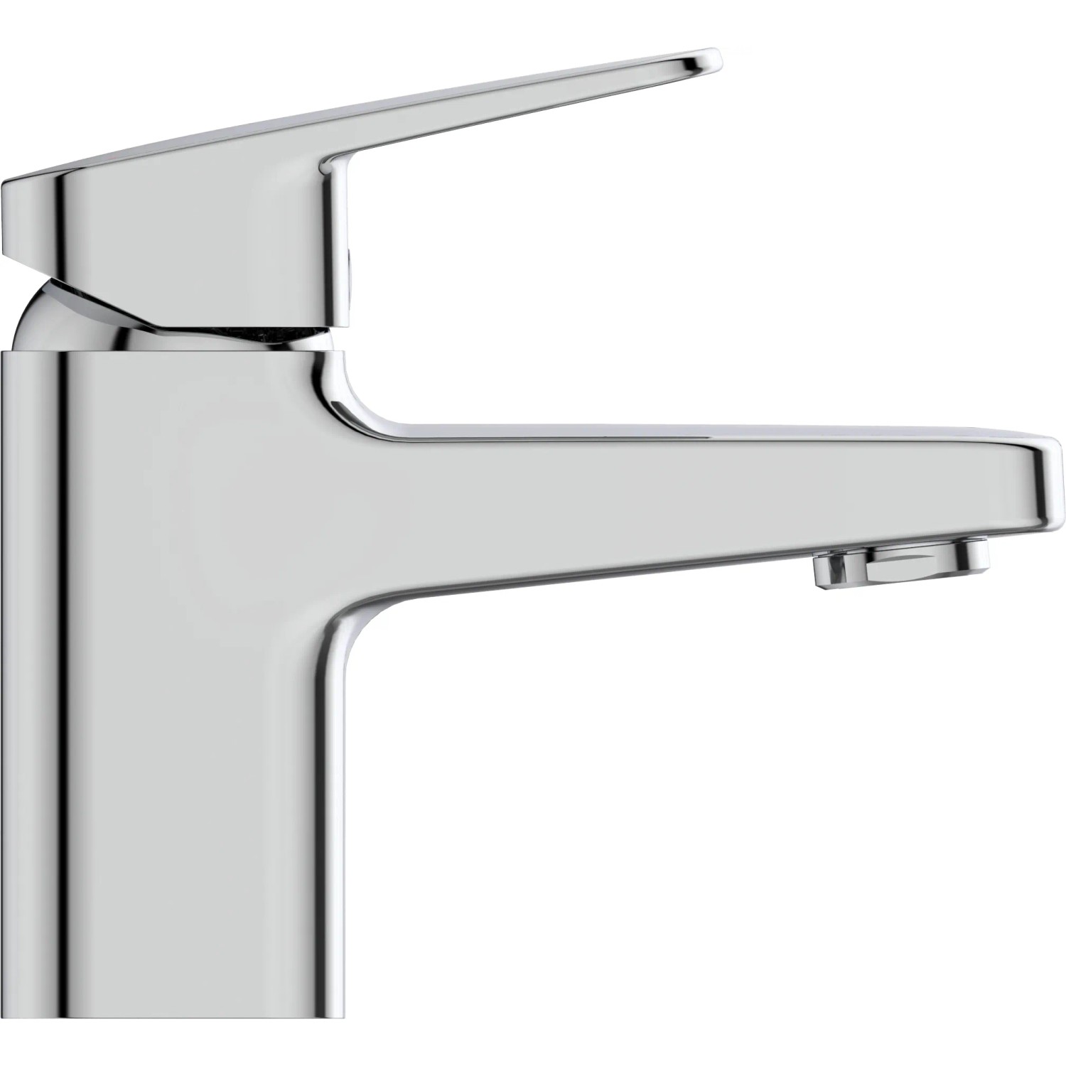 Ideal Standard Ceraplan Waschtischarmatur in Chrom, ohne Ablaufgarnitur.