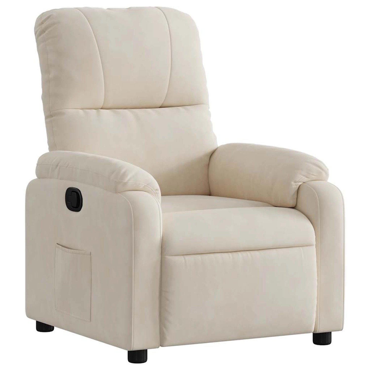 vidaXL Relaxsessel Beige Mikrofasergewebe 373454 günstig online kaufen