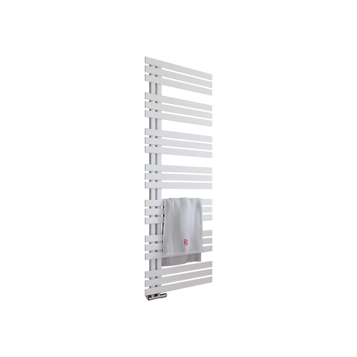 Schulte Emma Badheizkörper 60 x 176,4 cm 787 W Mittelanschluss Weiß