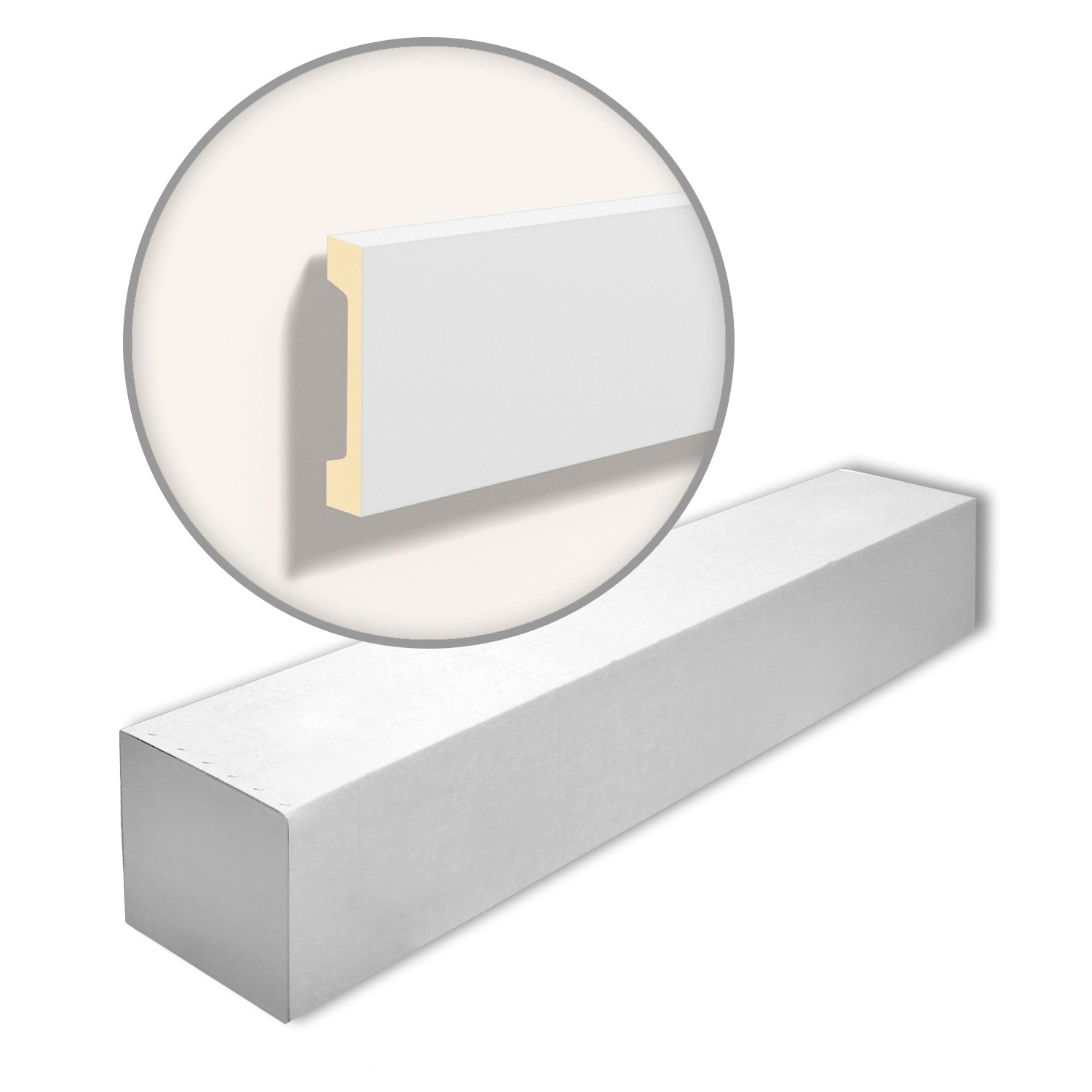 NOEL & MARQUET NMC MA20-Box DOMOSTYL Fenstersohlbänke 1 Karton Set mit 5 Leisten 10 m Weiß