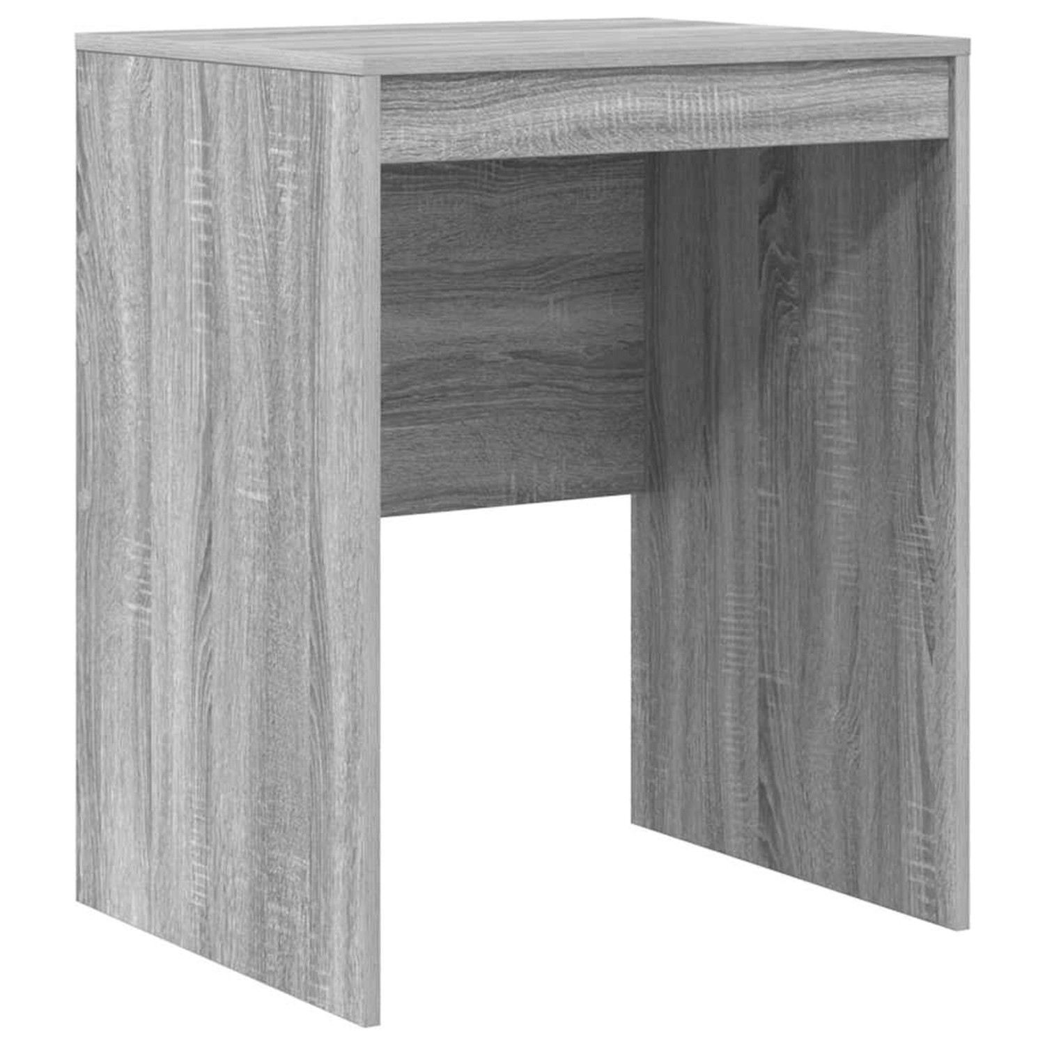 vidaXL Schreibtisch Grau Sonoma 60 x 50 x 76 cm Holzwerkstoff 869415
