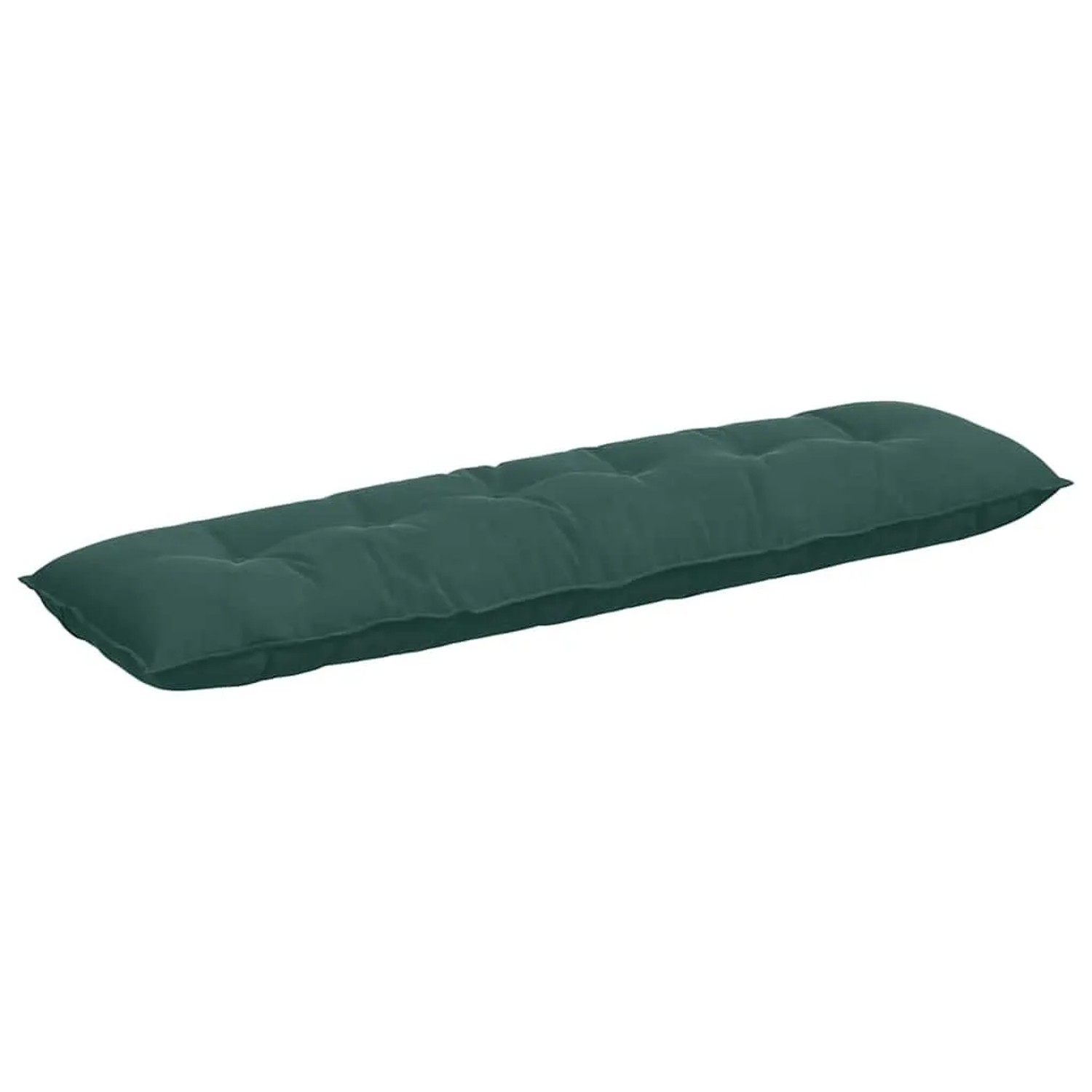 vidaXL Rückenkissen Dunkelgrün 180 x 50 cm Cordstoff 42014935