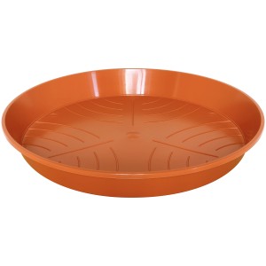 Geli Untersetzer Standard, Ø 40cm, Terrakotta, für Pflanzen, aus Kunststoff.
