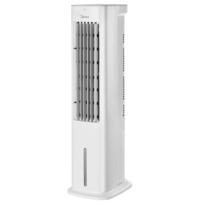 Weißer Midea Luftkühler AC100-20AR, 85 cm hoch, für angenehme Raumkühlung.