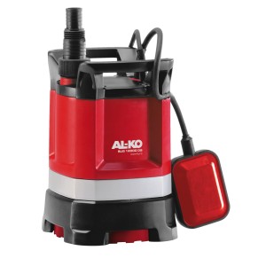 Al-Ko Klarwasser-Tauchpumpe Sub 12000 DS Comfort, rot/schwarz, mit Schwimmerschalter.