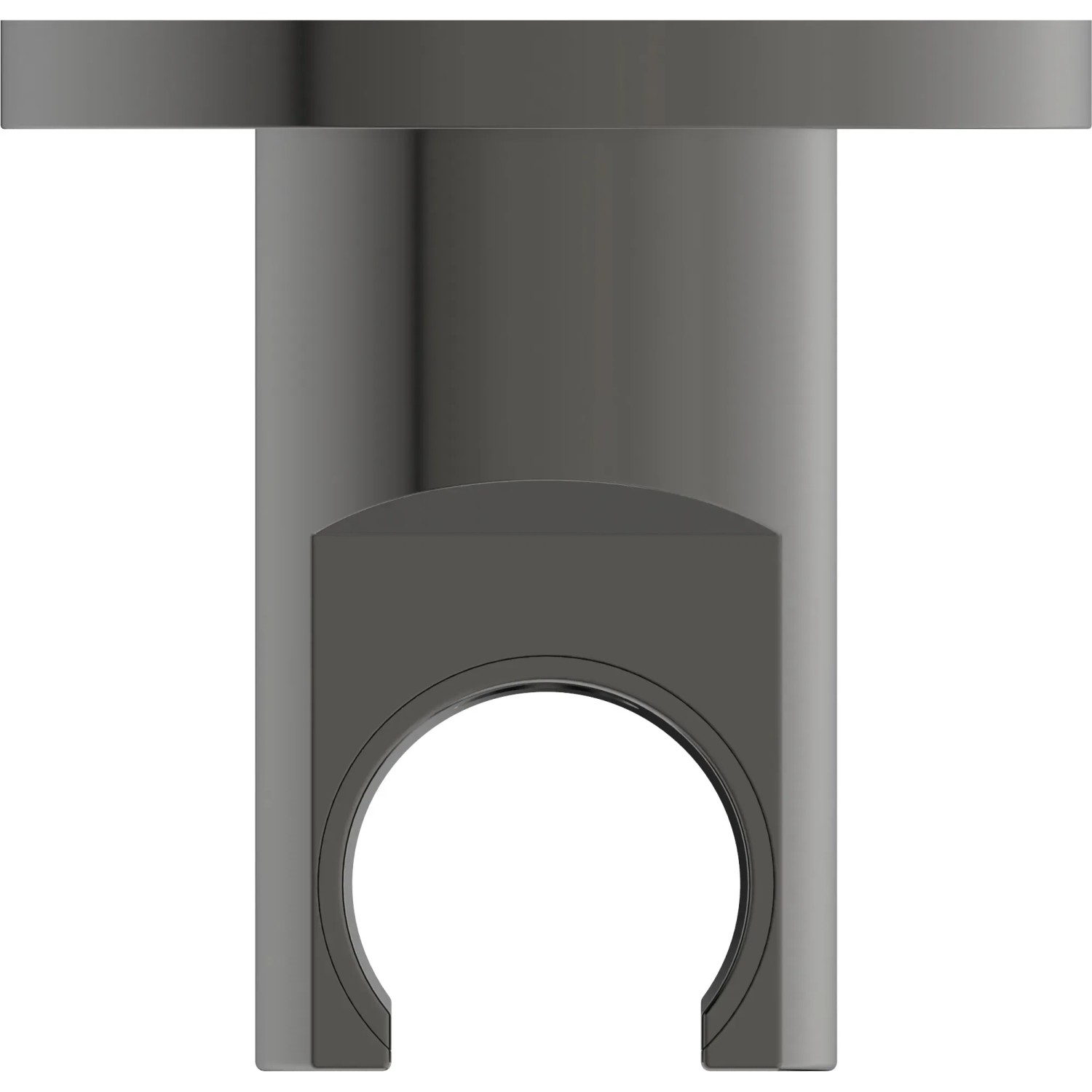 Ideal Standard Brausehalter Idealrain Atelier, rund, Magnetic Grey.