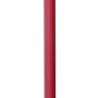 Roter Erd- und Betonstampfer mit T-Griff und quadratischer Bodenplatte. Ideal für Bodenverdichtung auf Baustelle & im Garten.
