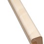 Balkonhandlauf aus Fichte mit Nut, 55x2500 mm, zur direkten Montage auf Balkonbrettern.