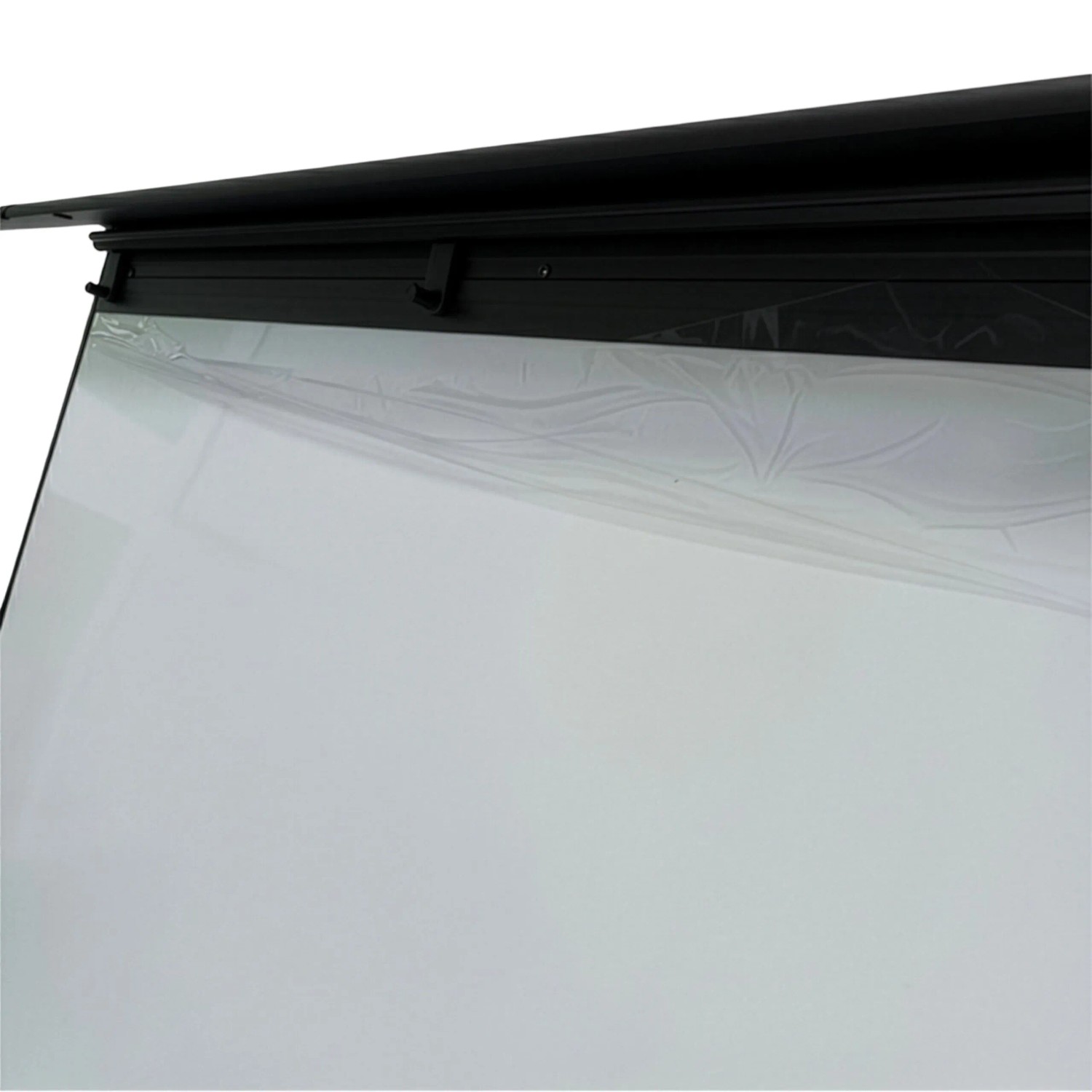 Relaxdays Flipchart Whiteboard: Schwarzer Aluminiumrahmen, weiße, magnetische Schreibfläche mit Papierklemmen.