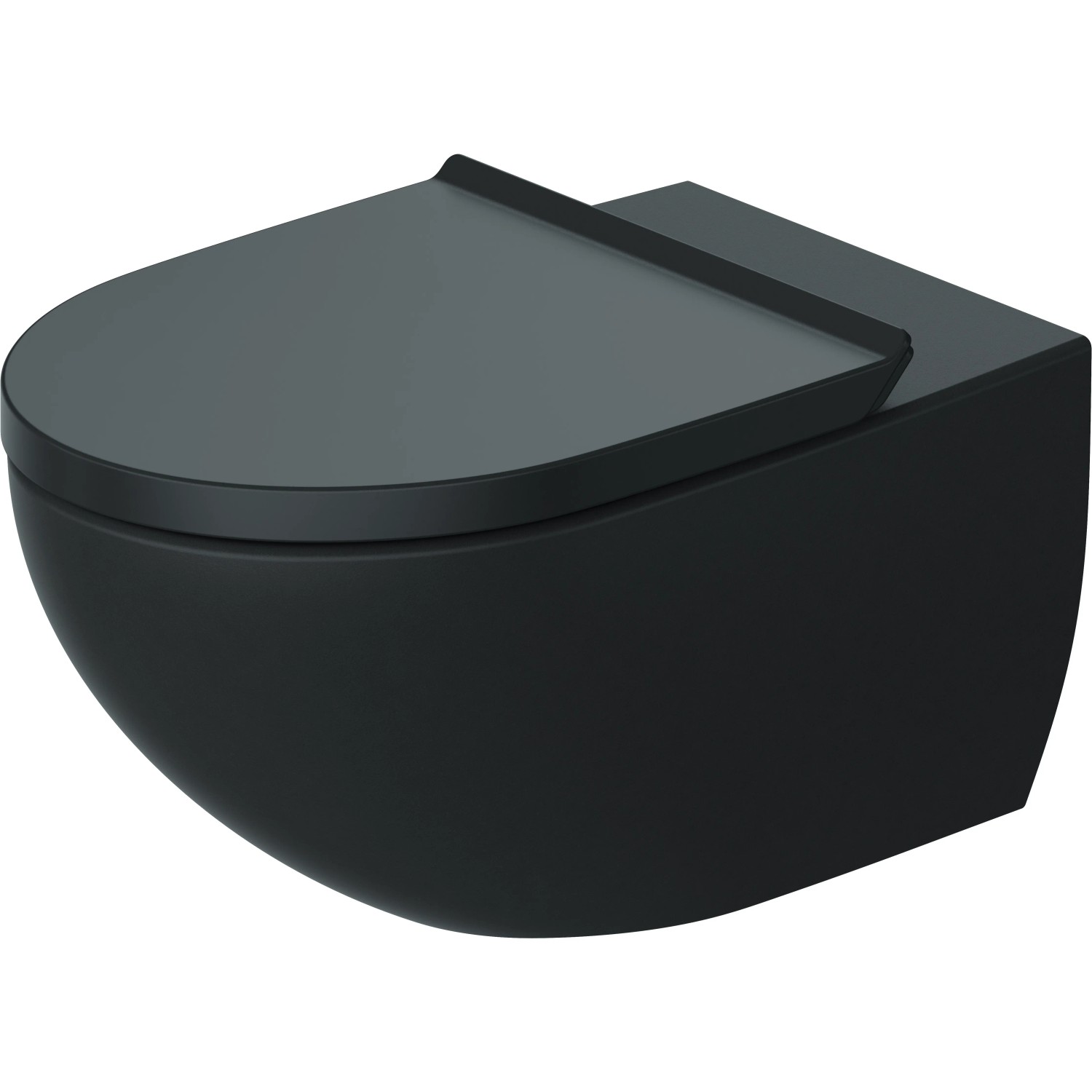 Duravit Wand-WC Architec mit Absenkautomatik Anthrazit Matt