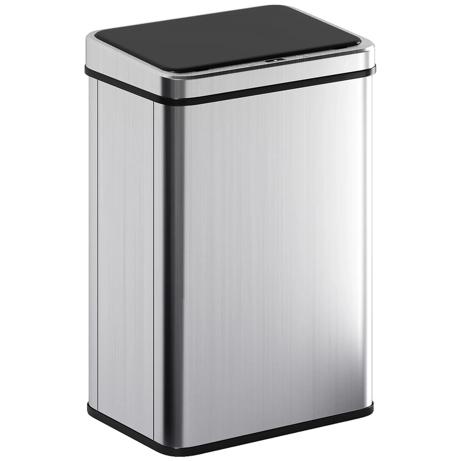 HOMCOM-Elektrischer Mülleimer-35,5L x 26B x 55H cm