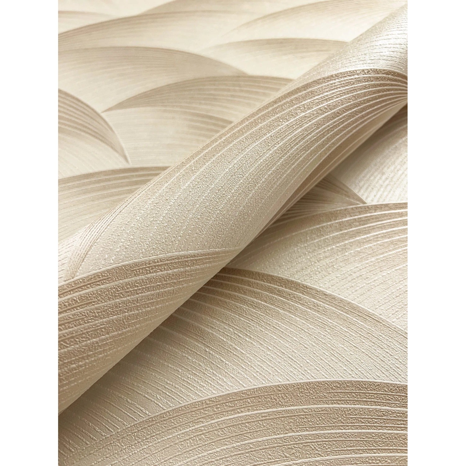 Newroom Vliestapete Sariel Beige Wellen Modern FSC® günstig online kaufen